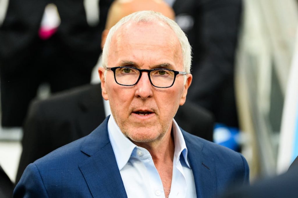 Franck McCourt le propriétaire de l'Olympique de Marseille.