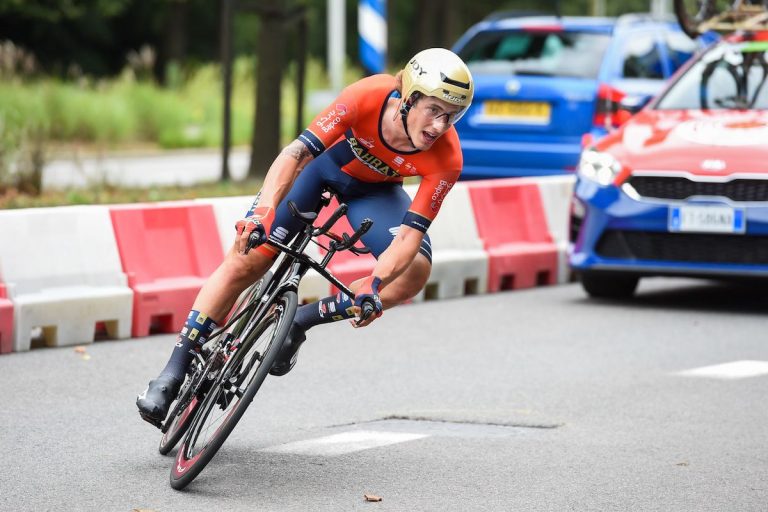 Ivan Garcia Cortina avec la Movistar.