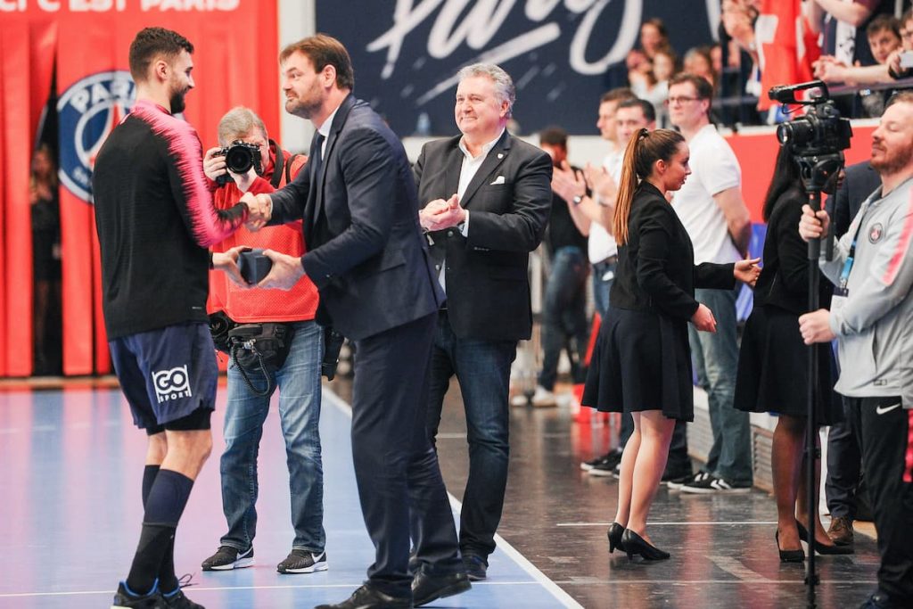 Jean-Pierre Vandaele voit plus haut pour le Hand de Dunkerque.