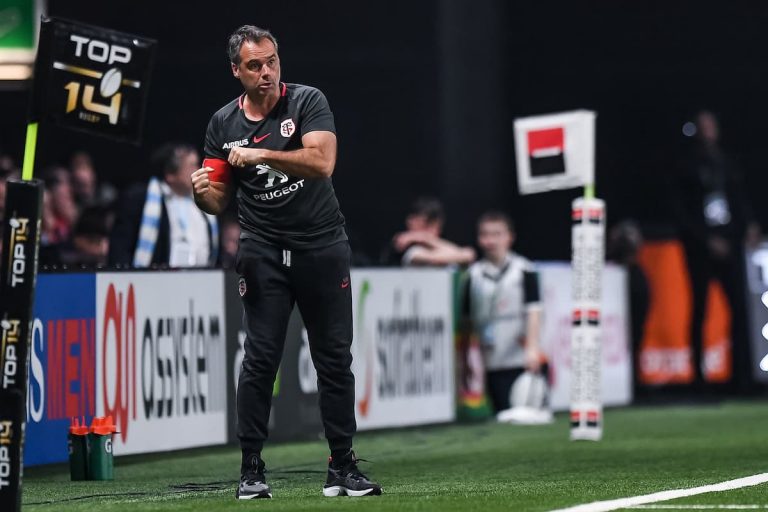 Ugo Mola, manager du stade Toulousain en TOP 14.