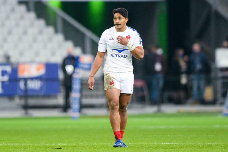 Yoram Moefana, joueur de l'équipe de France à seulement 20 ans.