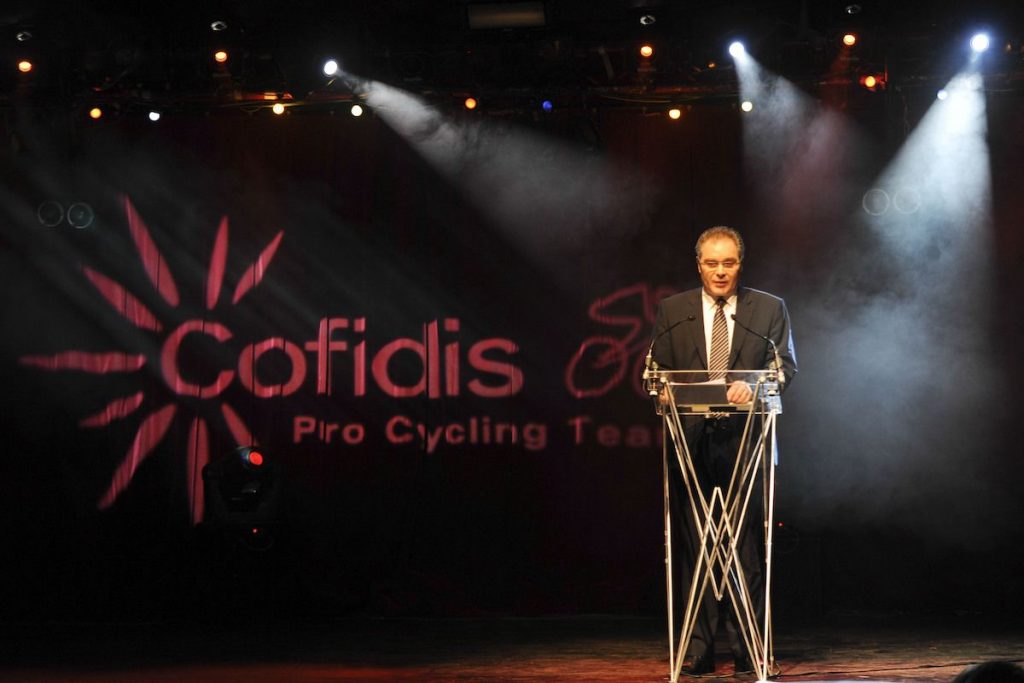 Thierry Vittu le patron de Cofidis.