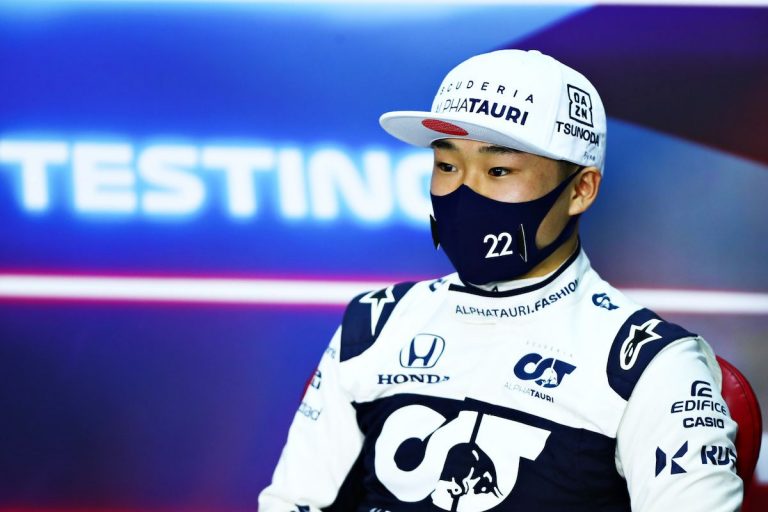 Tsunoda, 20 ans et plen de talent.