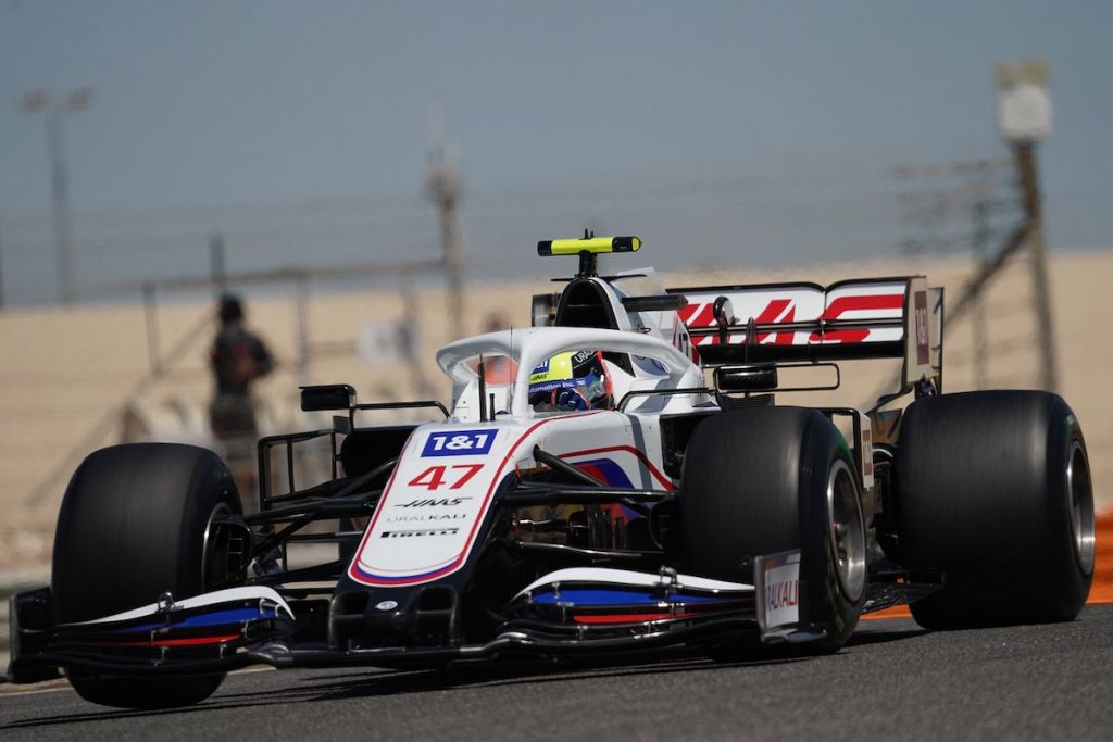 Mick Schumacher à bord de Haas.