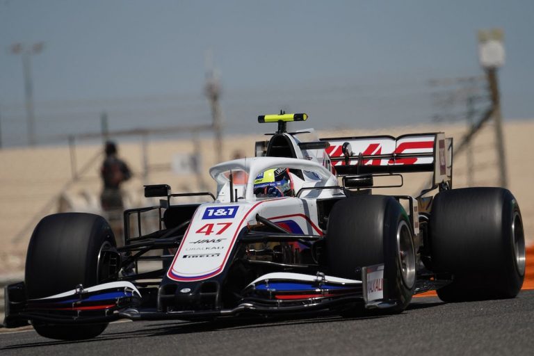 Mick Schumacher à bord de Haas.