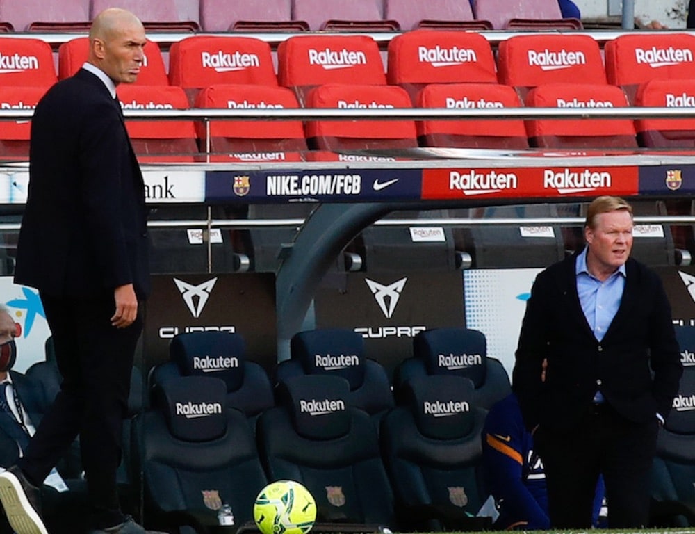 Zidane et Koeman : comment ils ont relancé le Real et le Barça avant le clasico