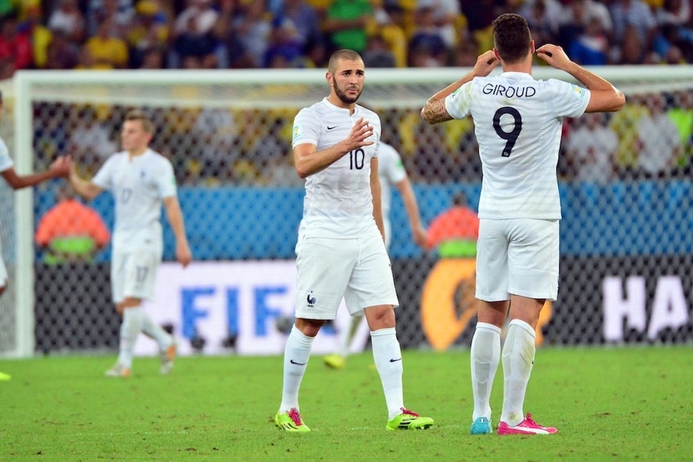 Karim Benzema et Olivier Giroud, le face à face