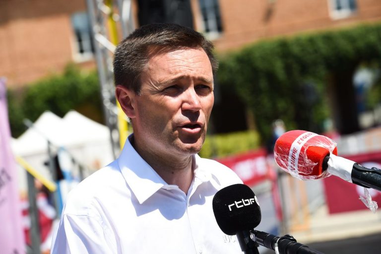 David Lappartient heureux du succès du cyclisme breton.