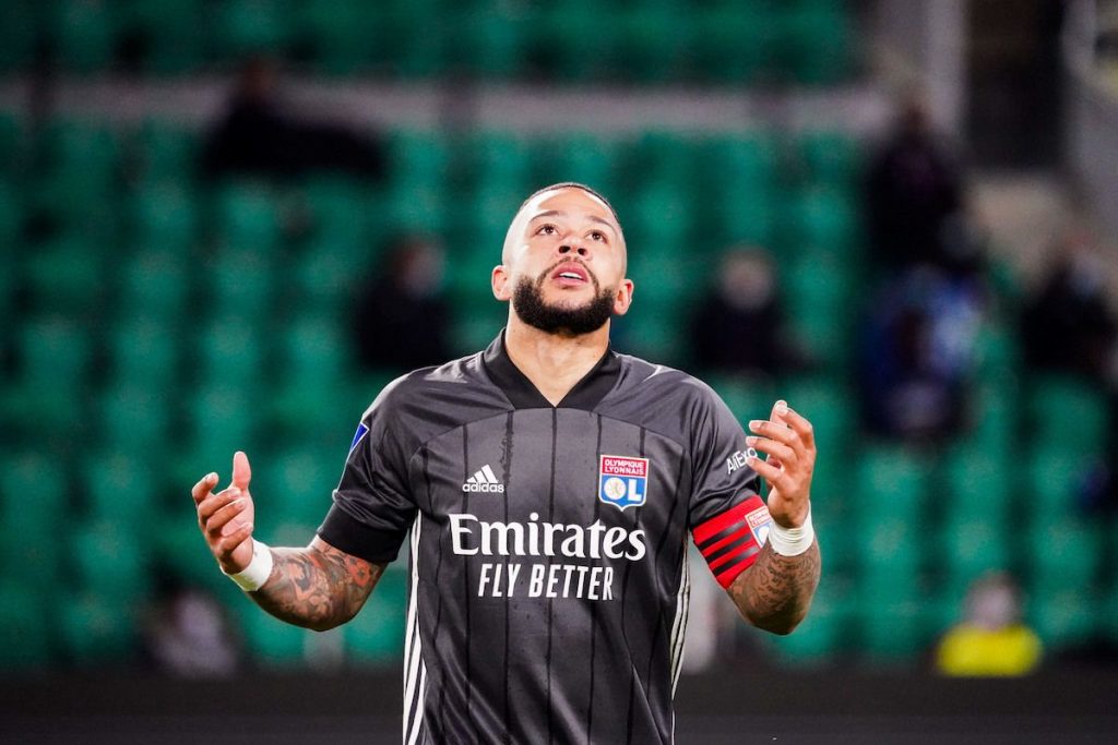 Memphis Depay et l'OL joue le match pour rester dans la course au titre.