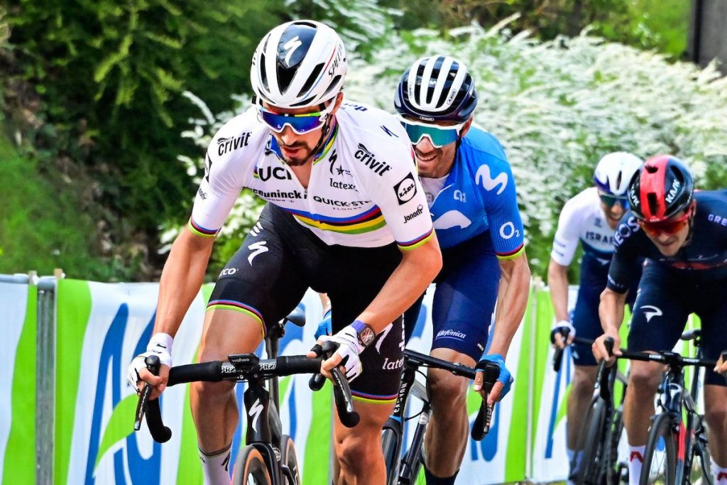 Julian Alaphillippe à Tignes en 2019 aurait dû l'emporter.
