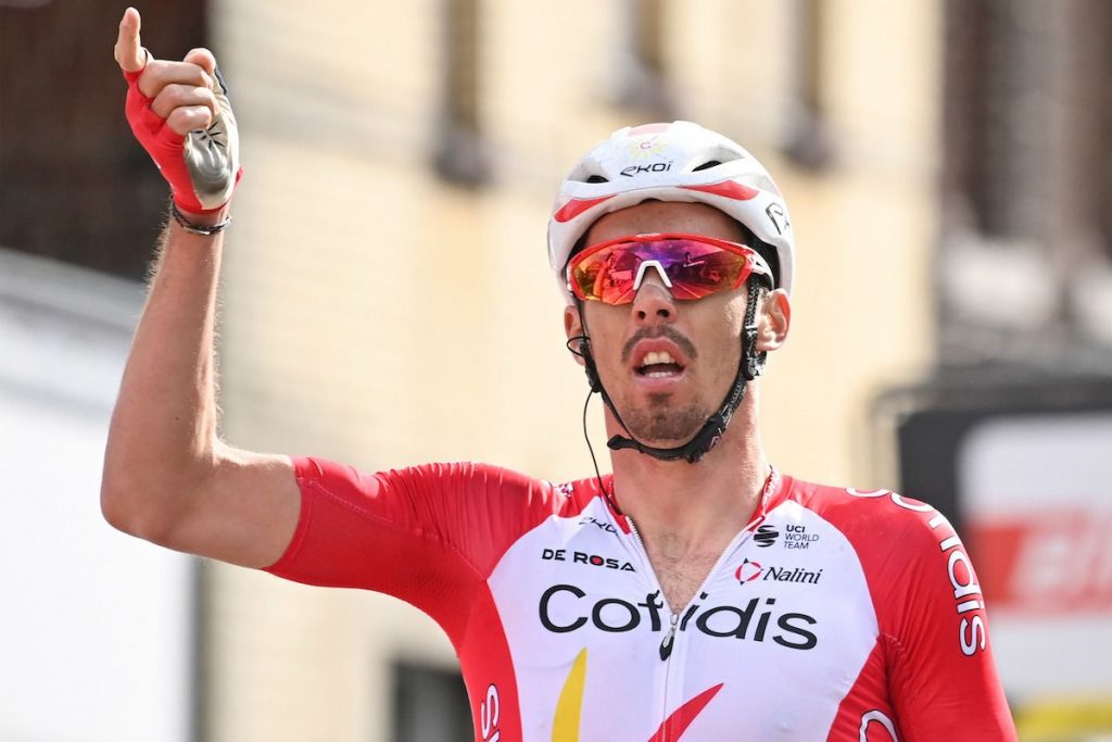 Christophe Laporte (28 ans), qui a attaqué sa 8ème saison chez Cofidis, n’a pas tardé à retrouver le plaisir en 2021