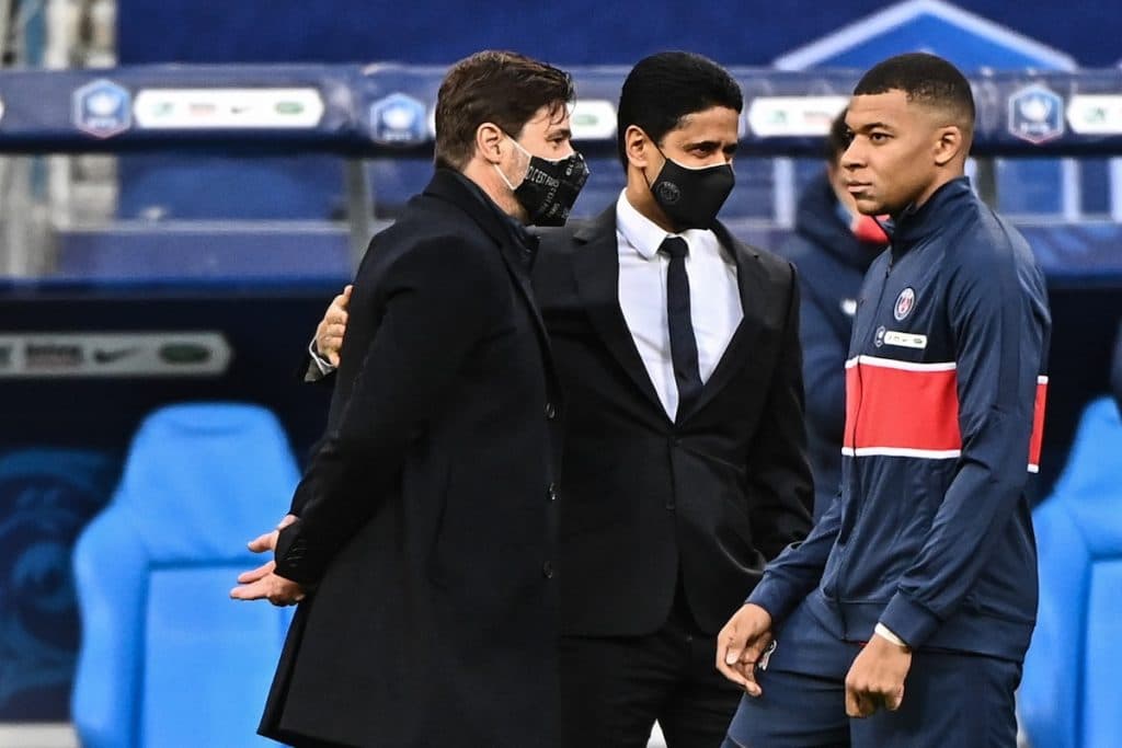 PSG : Nasser Al-Khelaïfi « pas inquiet » pour Kylian Mbappé