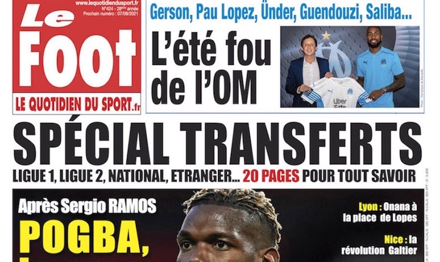 Pogba tout proche du PSG, la rumeur Ziyech à l’OL… Ne manquez pas Le Foot Spécial Transferts