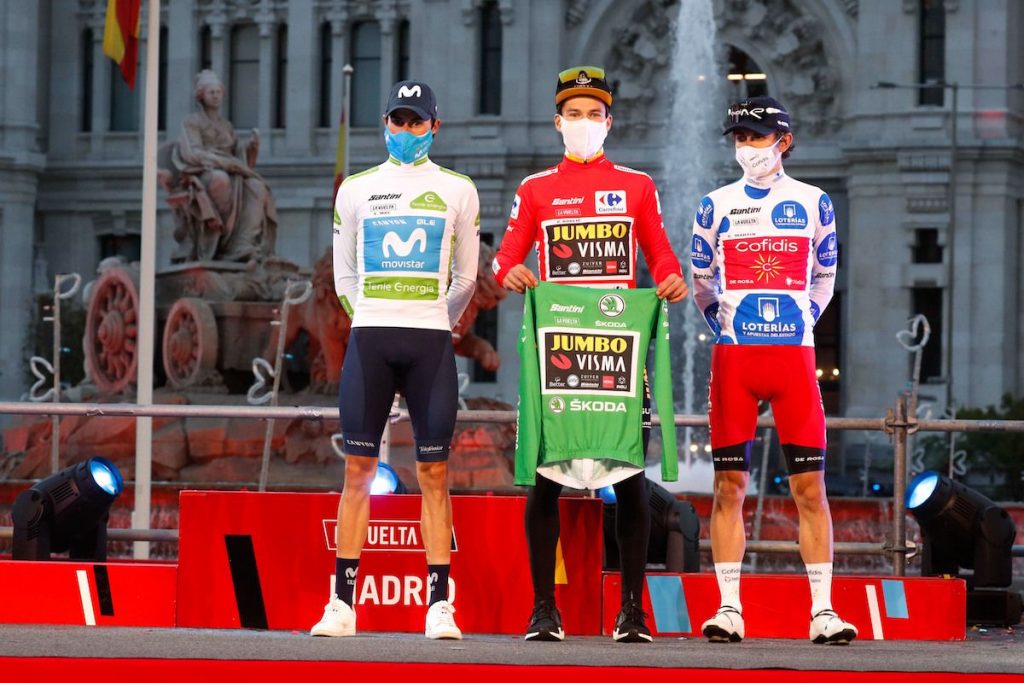 Roglic, le dernier vainqueur de la Vuelta.