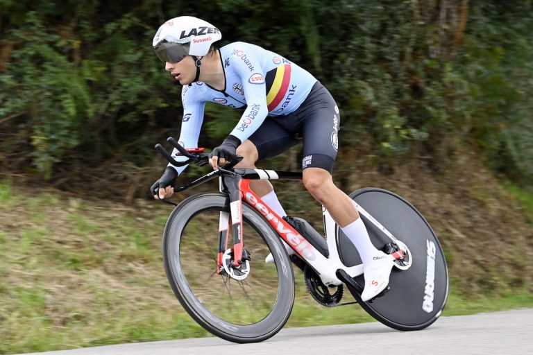 Les championnats d'Europ de cyclism sur route.