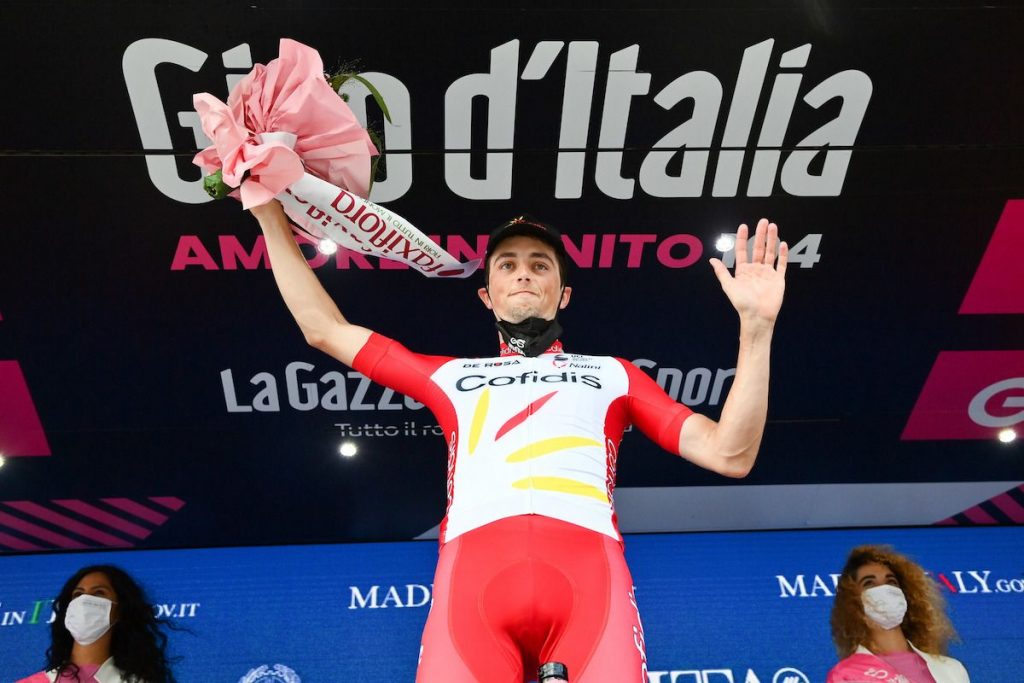 Victor Lafay : « Je ne réalise pas encore » après sa première victoire au Giro.