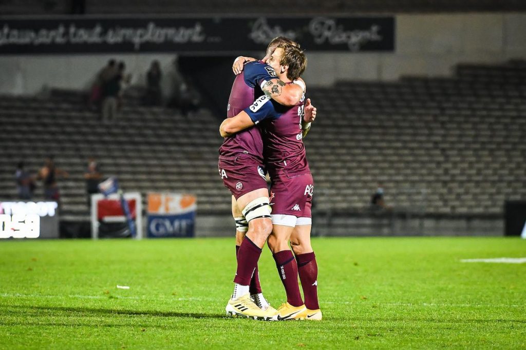 Bordeaux-Bègles dans le sillage d'un club qui monte.