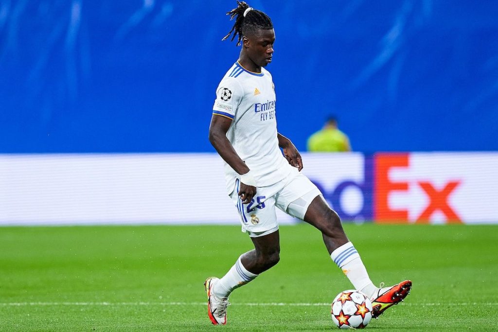 Eduardo Camavinga au Real Madrid.