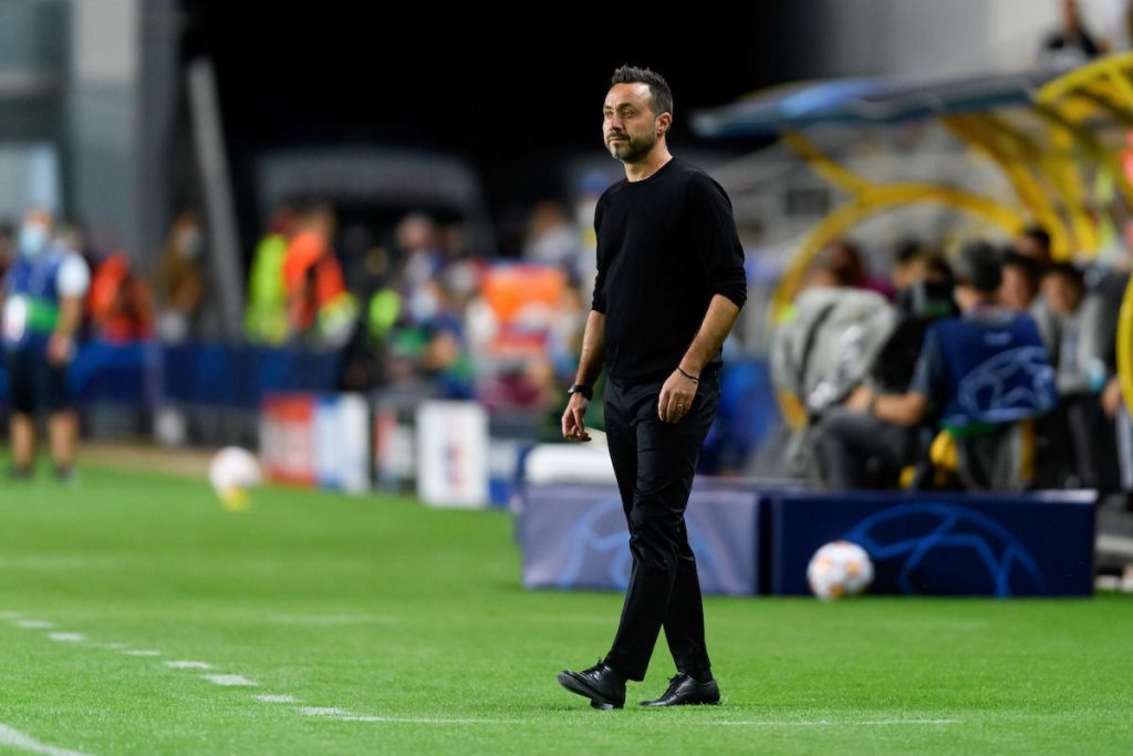 De Zerbi a rejoint le Shakthar Donetsk pour passer un cap avec le club ukrainien.