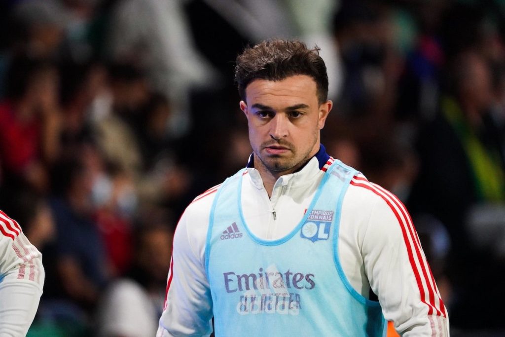 Shaqiri est la surprise du mercato lyonnais.
