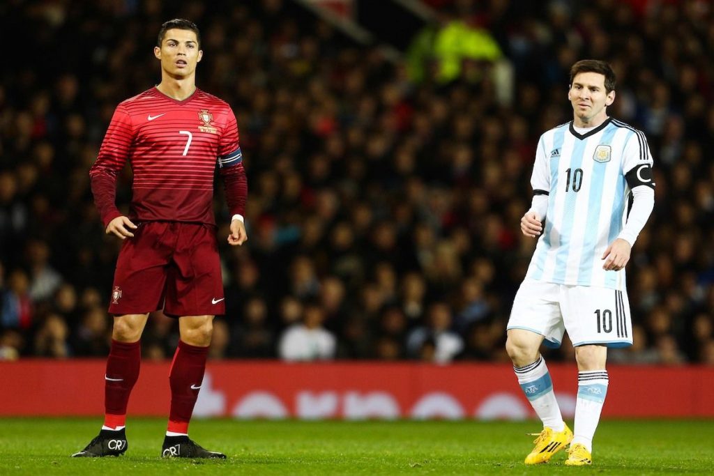 Messi et Ronaldo, le duel.