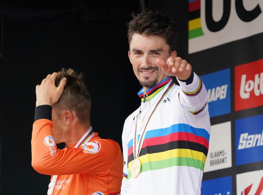 Julian Alaphilippe, champion au grand coeur