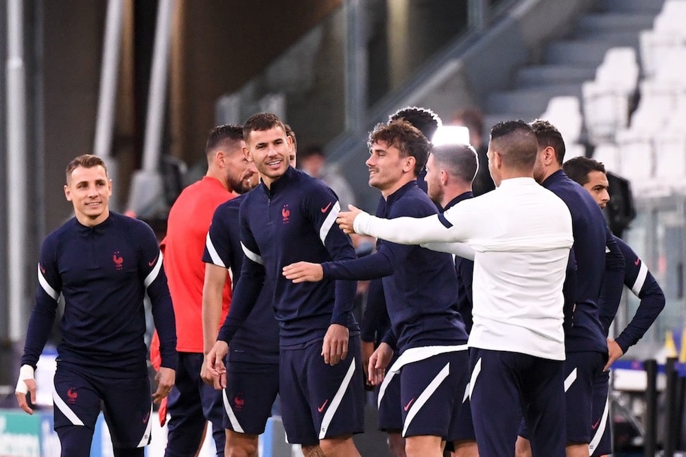 France – Belgique : avec les frères Hernandez, Griezmann en soutien de Mbappé et Benzema