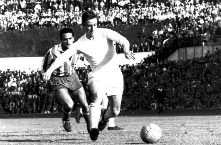 Raymond Kopa, la légende des Bleus dans les années 50.