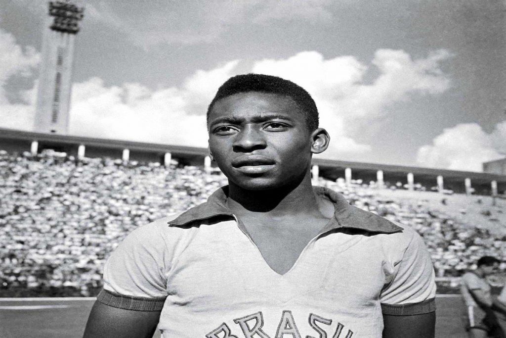 Pelé la grande légense se révèle en 1958 contre la France.