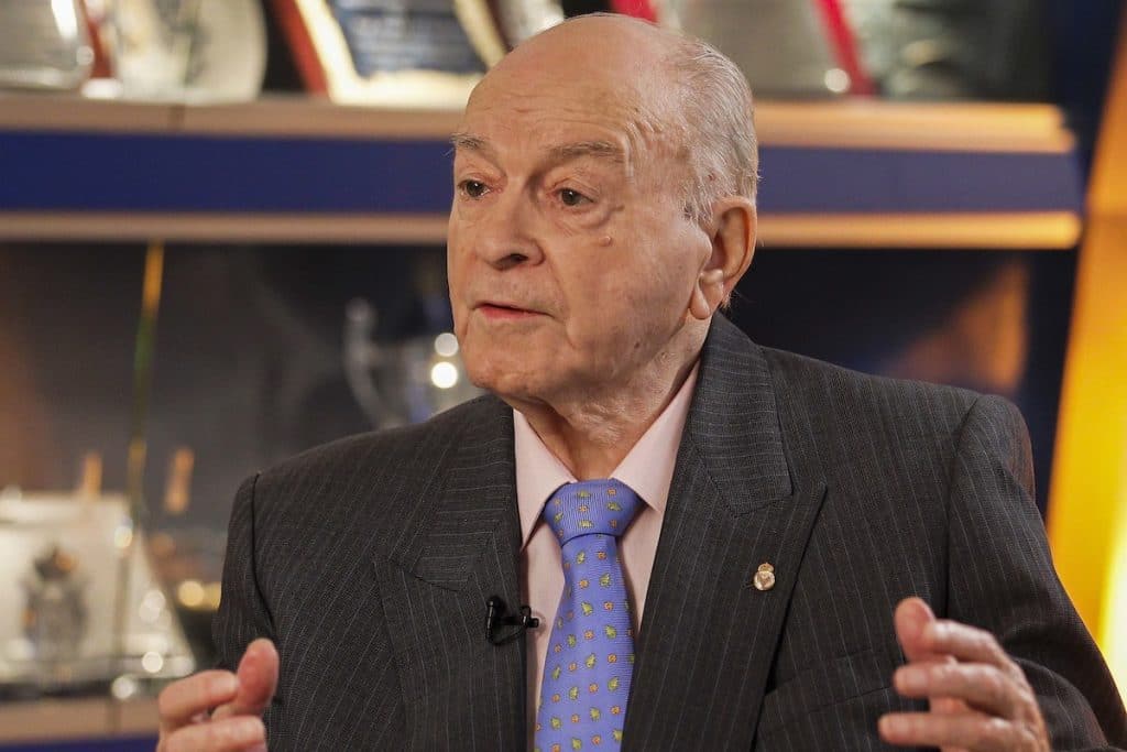 Alfredo Di Stefano légend du Real Madrid.