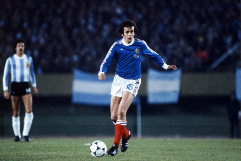 Michel Platini, légende du foot Français.