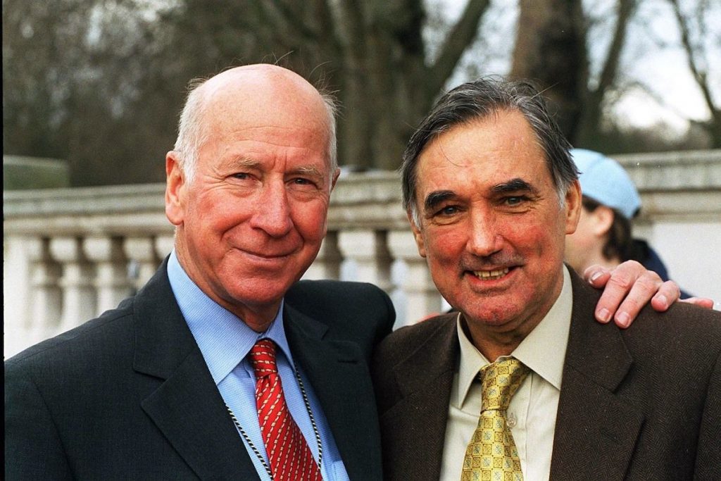 Charlton et Best, le duo des Red Devils.