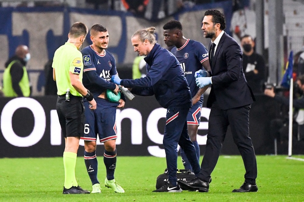PSG : Marco Verratti out jusqu’à la trêve