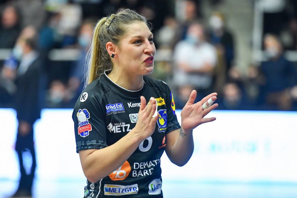 Chloé Valentini à Metz pour remporter le championnat.