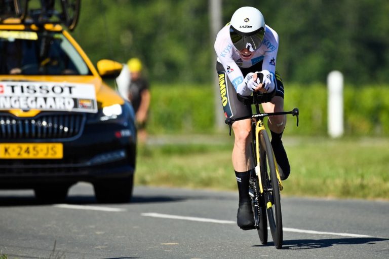 Vingegaard le danois qui a ébloui le Tour de France.
