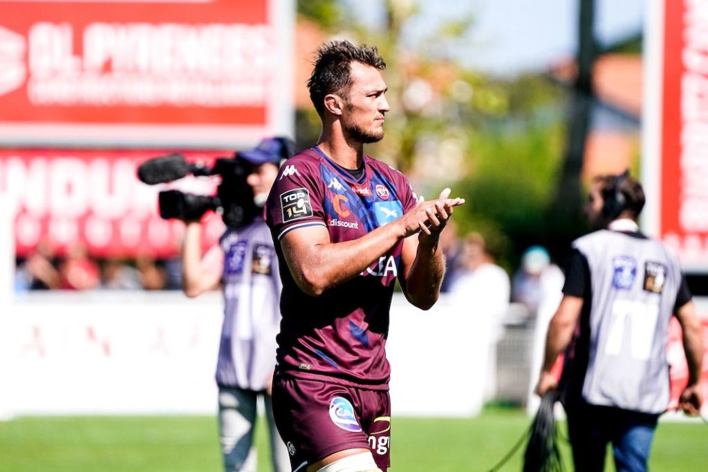 Après cinq saisons à l’UBB, Alexandre Roumat mettra un terme à son aventure girondine cet été pour rejoindre Toulouse. Avant de quitter le club, le 3ème ligne veut décrocher un titre avec l’UBB.