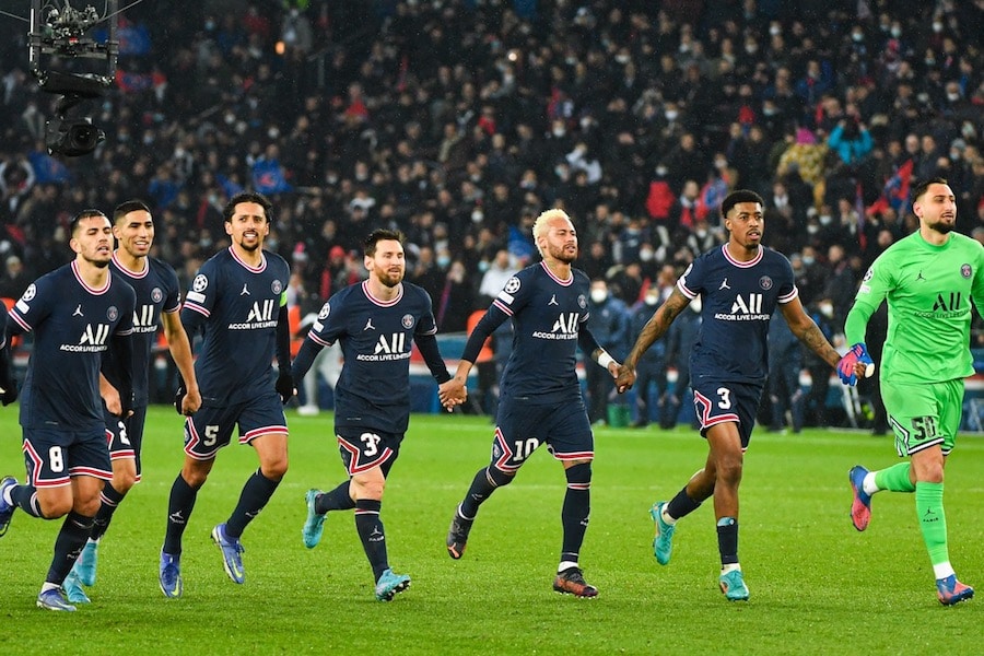 Le PSG avec Donnarumma, Hakimi et Paredes contre le Real Madrid