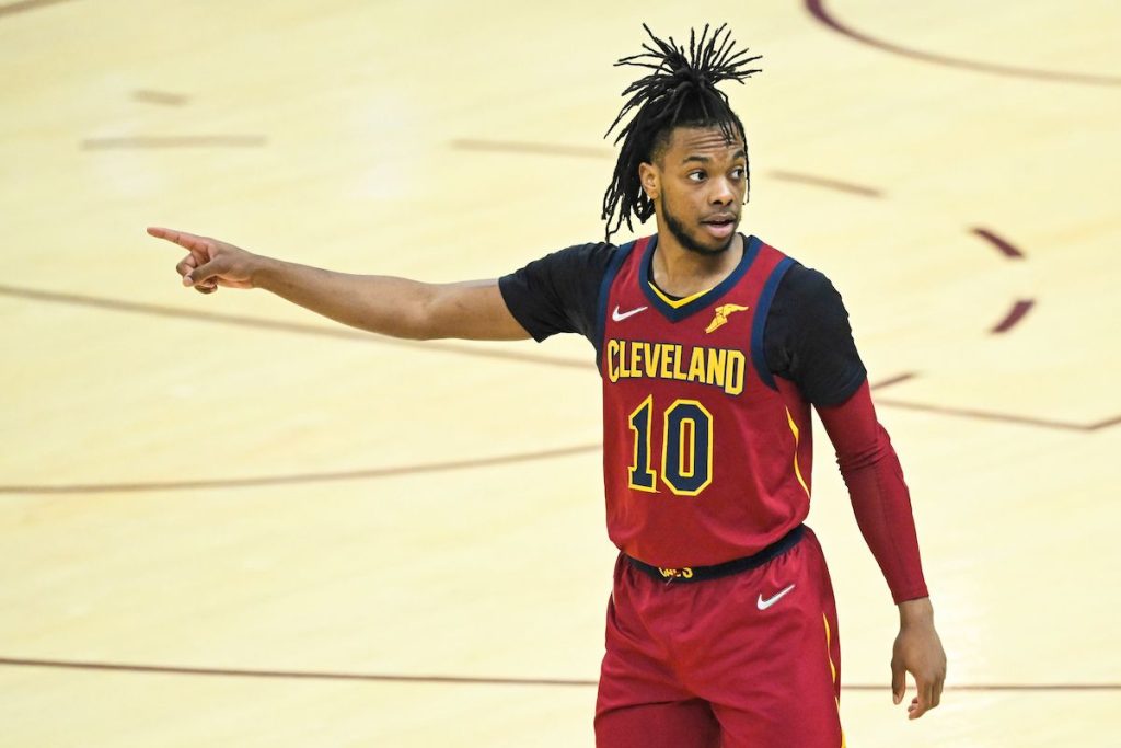 Garland, dans la légende des Cavs.