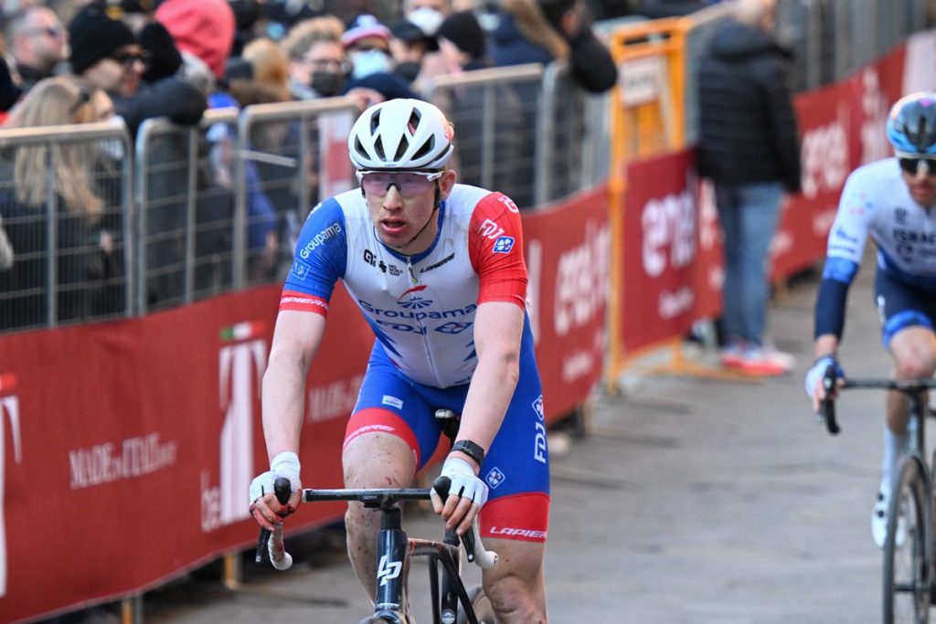 Lewis Askey à la Groupama FDJ.