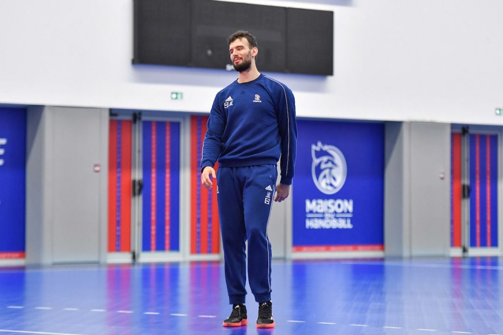 Stéphane Cordinier et l'US Créteil de l'époque.