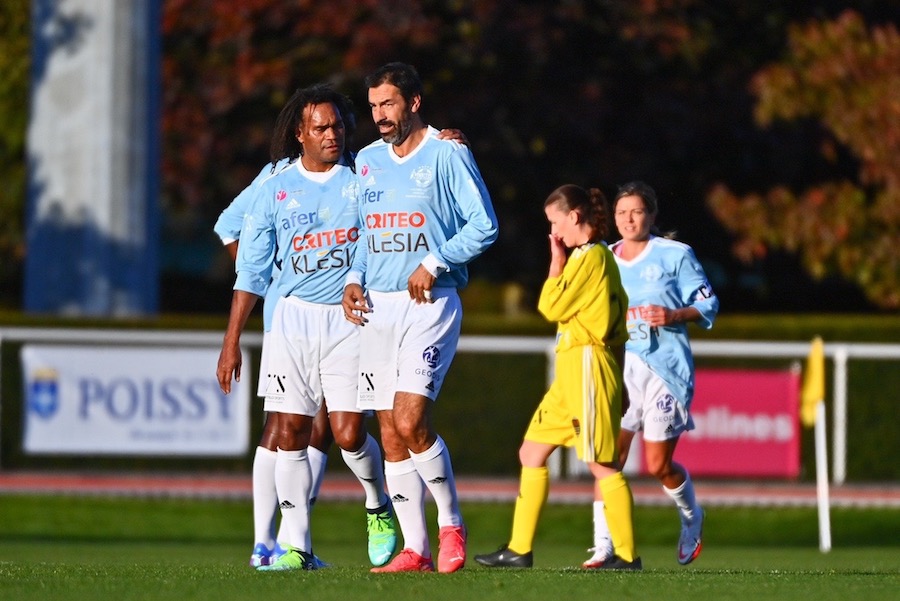 Après le stade Charles De Gaulle, le stade Jacques Chirac inauguré par le Variétés Club de France