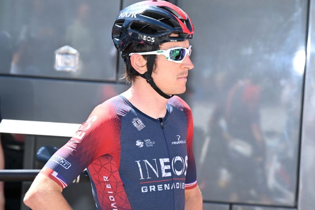 Le vainqueur du Tour 2018, Geraint Thomas sans se fixer d’objectif précis, espère tout de même montrer le meilleur visage de lui-même en juillet.