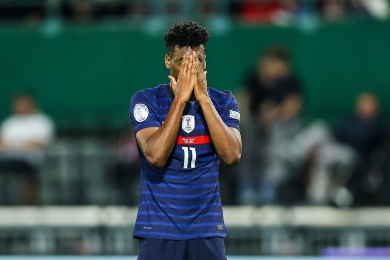 La France au bout du rouleau en équipe de France.