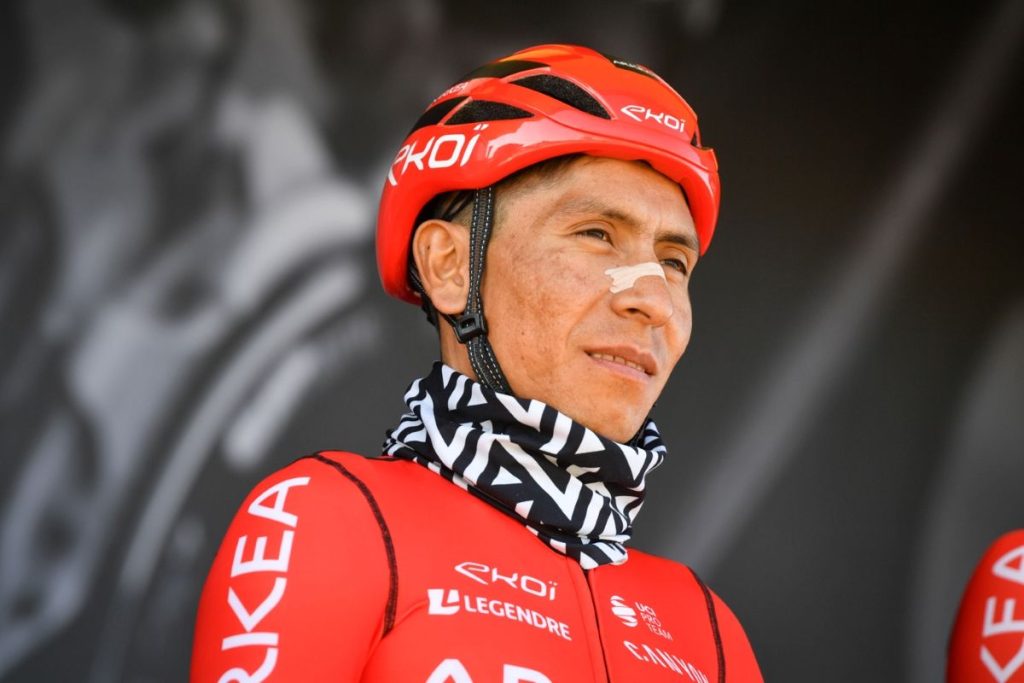 Nairo Quintana prêt pour la 109ème édition du Tour de France.