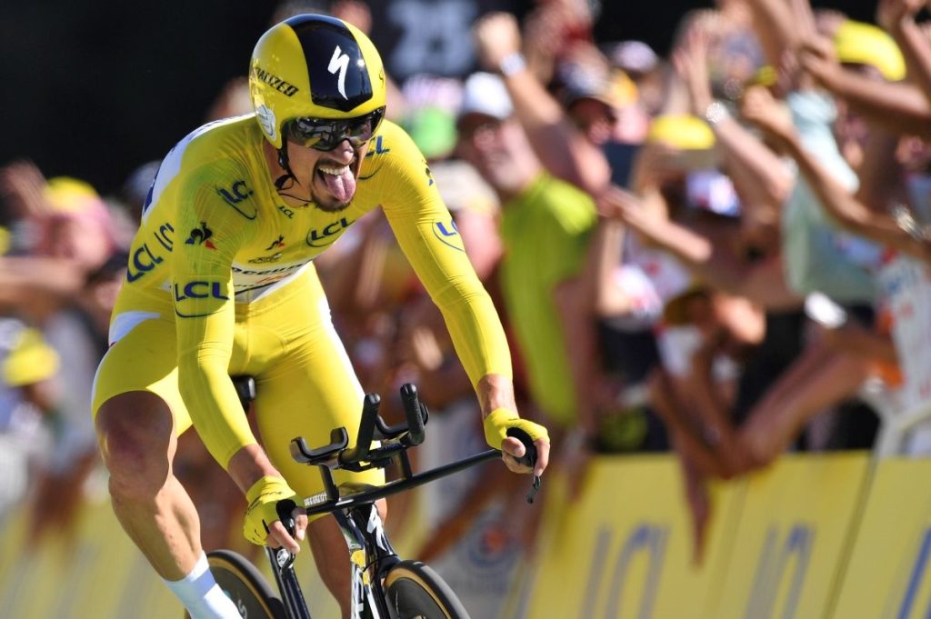 La première étape du Tour de France contre la montre.