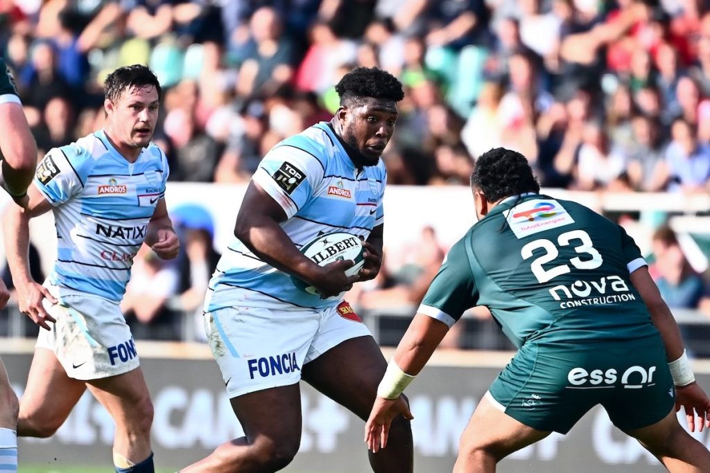 Colombe quitte son club formateur, le Racing pour La Rochelle.