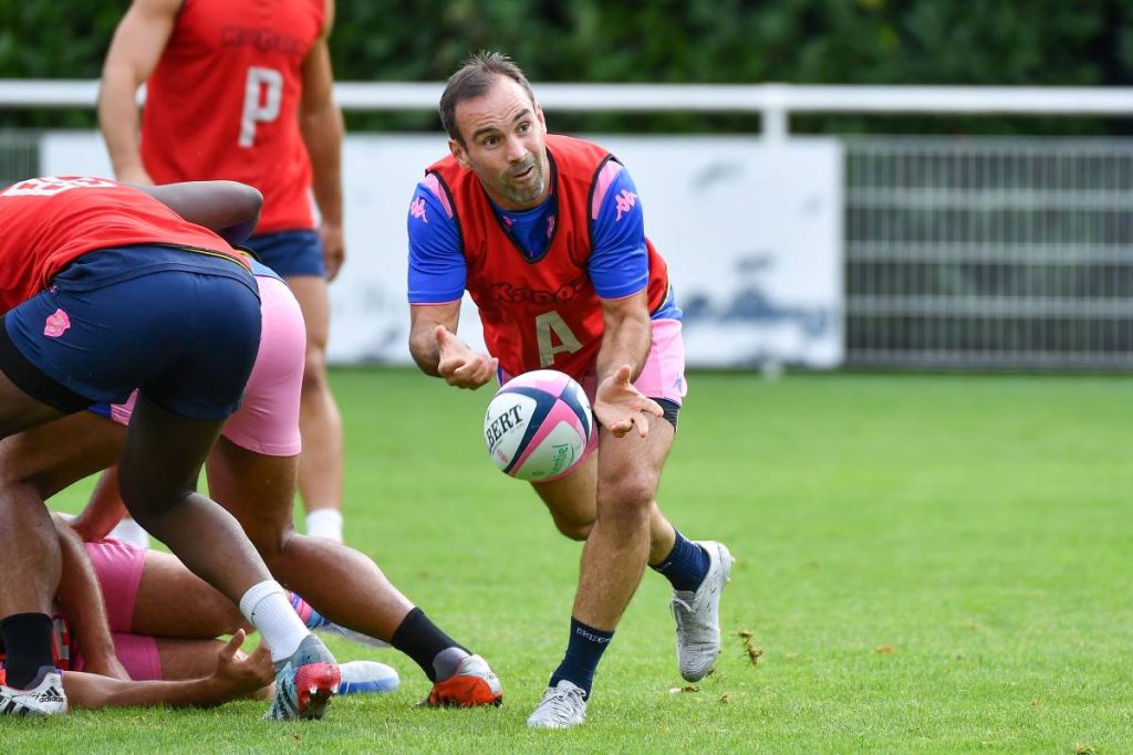 Morga Parra sous ses nouvelles couleurs du Stade Français