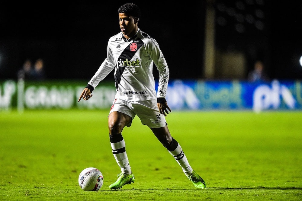 Transfert : les cadors européens s’arrachent Andrey Santos (Vasco de Gama)
