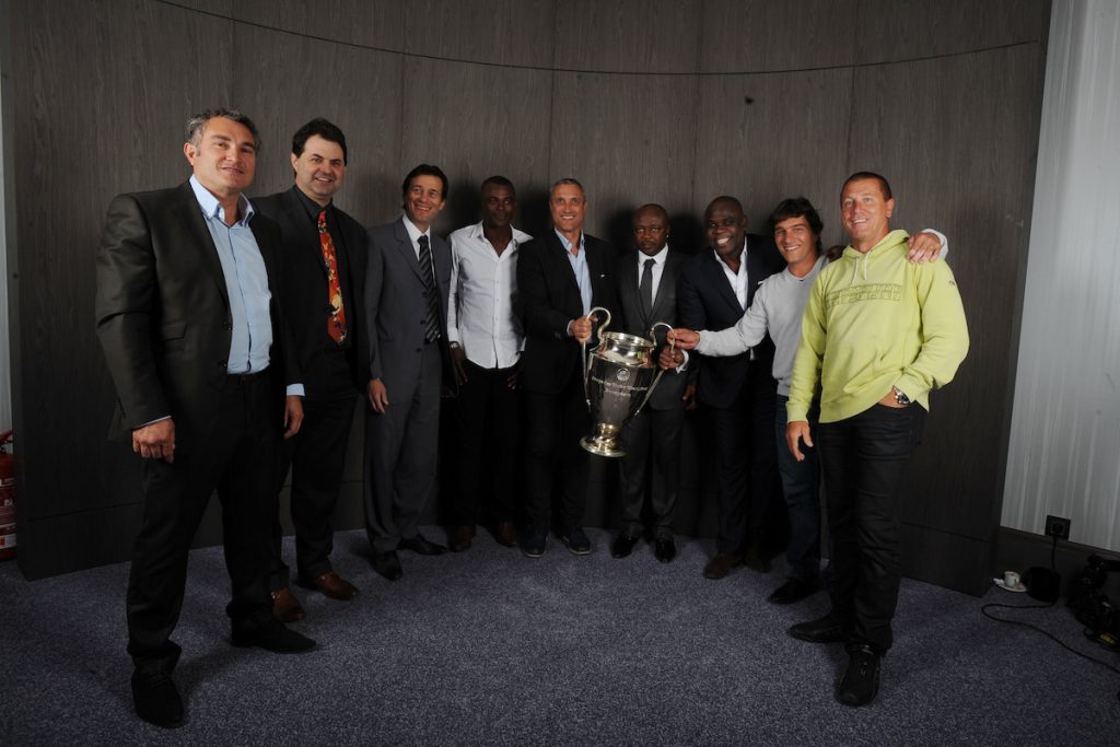 Les légendes de l'OM se remémorent la belle année 93.