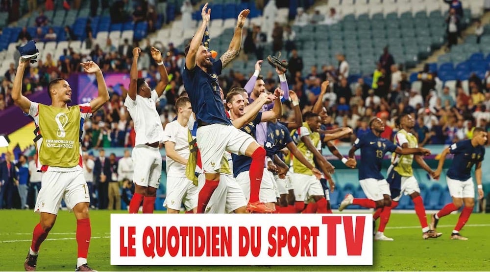 Coupe du Monde : l’avant match et l’après match de France-Tunisie sur Le Quotidien du Sport TV